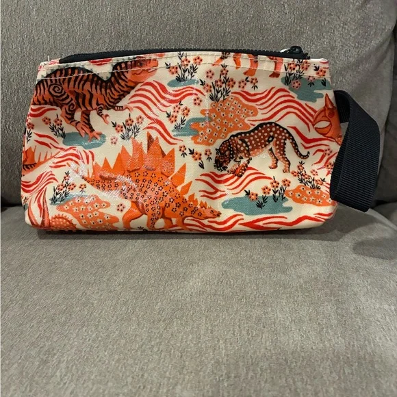 Cath Kidston Orange Animal-Print Cosmetic Bags - Picture 6 of 8